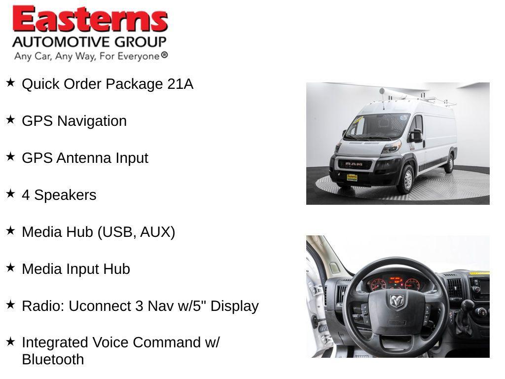 used 2021 Ram ProMaster 2500 car, priced at $23,950