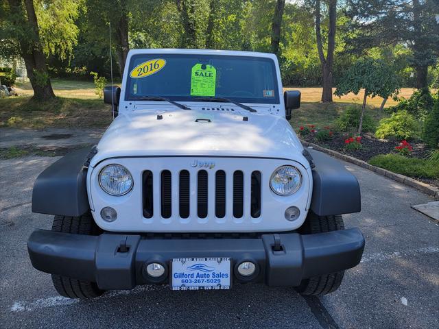 used 2016 Jeep Wrangler Unlimited car, priced at $22,995