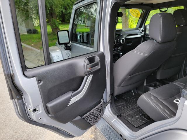 used 2015 Jeep Wrangler Unlimited car, priced at $17,995