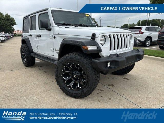 used 2021 Jeep Wrangler Unlimited car, priced at $34,978