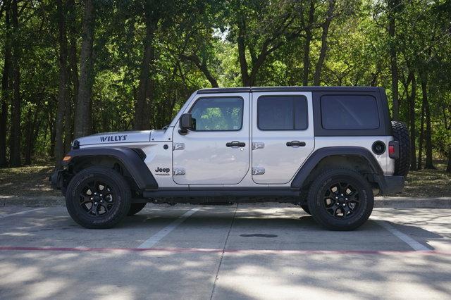 used 2021 Jeep Wrangler Unlimited car, priced at $31,990