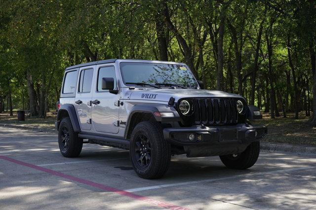 used 2021 Jeep Wrangler Unlimited car, priced at $31,990