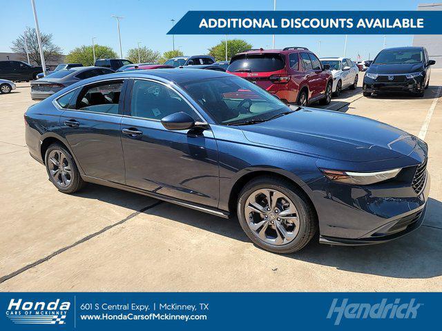 new 2024 Honda Accord car, priced at $29,255