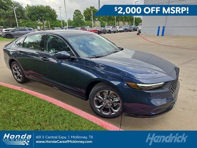 new 2024 Honda Accord Hybrid car, priced at $33,635