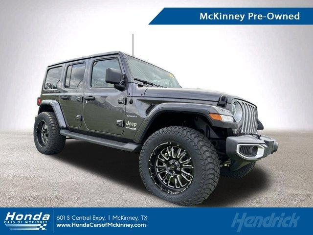 used 2021 Jeep Wrangler Unlimited car, priced at $42,692