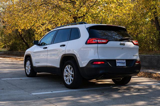 used 2016 Jeep Cherokee car, priced at $12,989