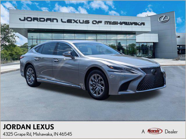 used 2019 Lexus LS 500h car, priced at $48,999