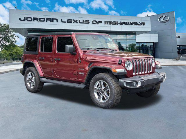used 2021 Jeep Wrangler Unlimited car, priced at $33,498