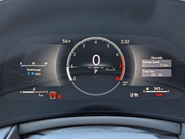 new 2026 Lexus TX 350 car, priced at $62,814