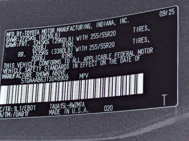 new 2026 Lexus TX 350 car, priced at $64,127