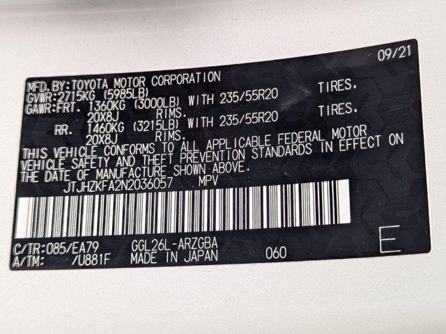 used 2022 Lexus RX 350L car, priced at $42,998