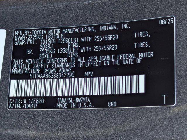 new 2025 Lexus TX 350 car, priced at $62,988