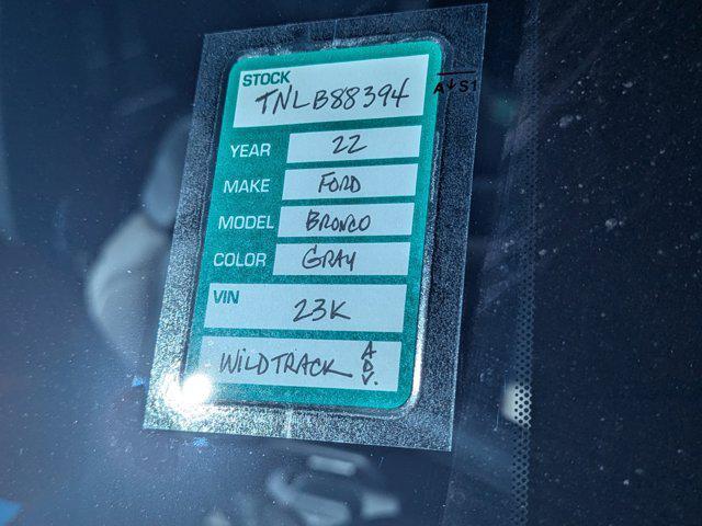 used 2022 Ford Bronco car, priced at $46,499