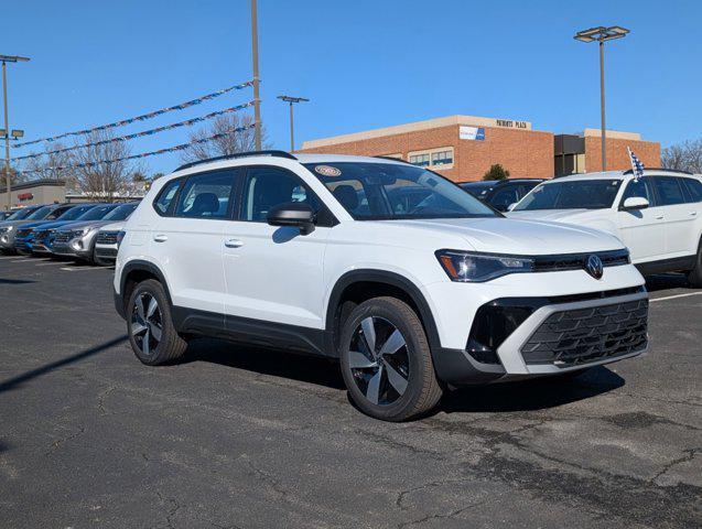 new 2025 Volkswagen Taos car, priced at $27,630