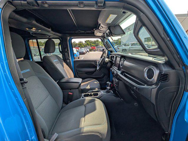 used 2022 Jeep Wrangler Unlimited 4xe car, priced at $35,500