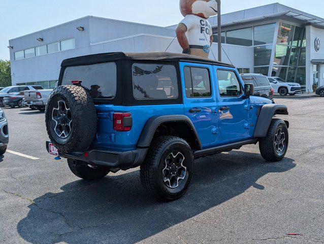 used 2022 Jeep Wrangler Unlimited 4xe car, priced at $35,500