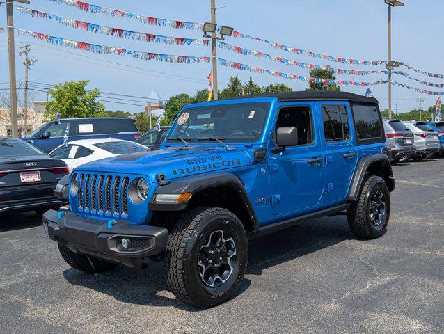 used 2022 Jeep Wrangler Unlimited 4xe car, priced at $35,500