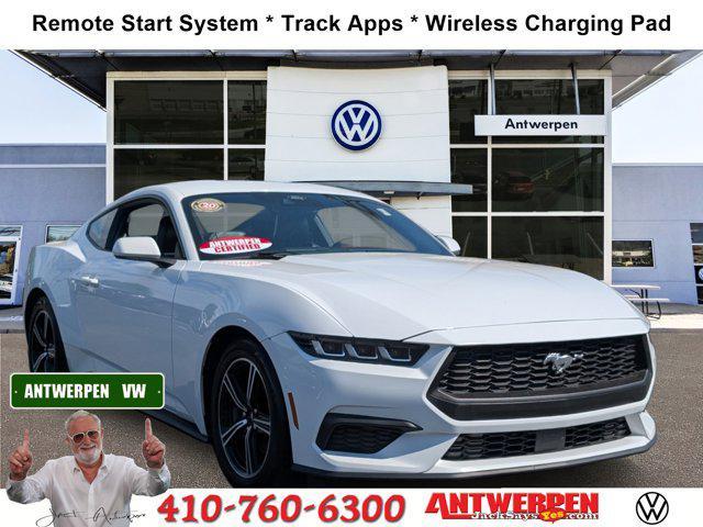 used 2024 Ford Mustang car, priced at $32,246