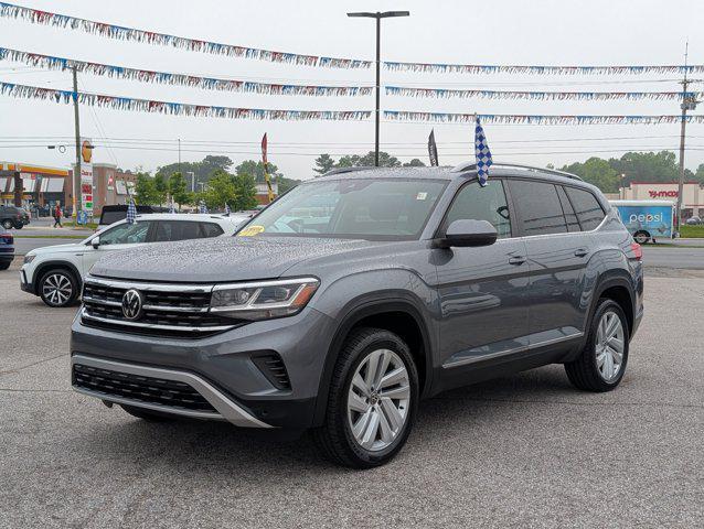used 2021 Volkswagen Atlas car, priced at $24,500