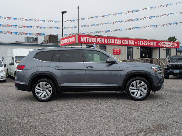 used 2021 Volkswagen Atlas car, priced at $24,500
