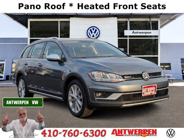 used 2018 Volkswagen Golf Alltrack car, priced at $18,000