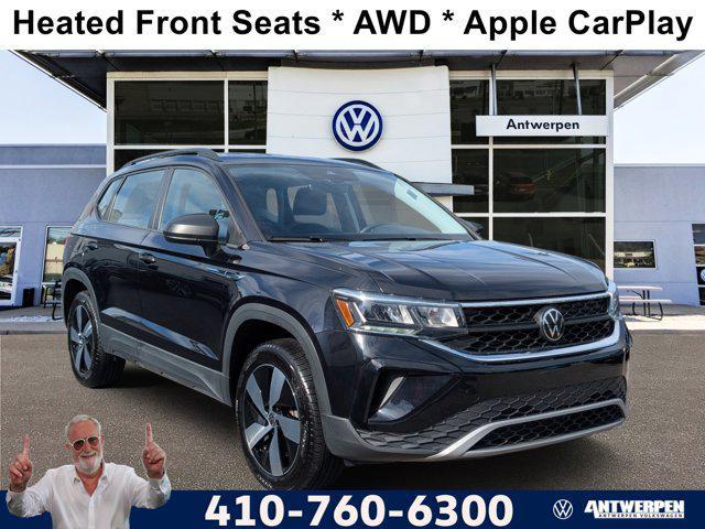 used 2024 Volkswagen Taos car, priced at $21,800