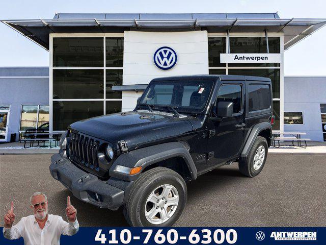 used 2021 Jeep Wrangler car, priced at $24,000