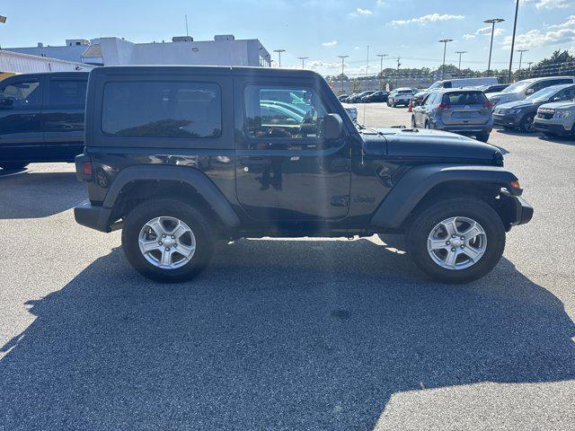 used 2021 Jeep Wrangler car, priced at $24,000