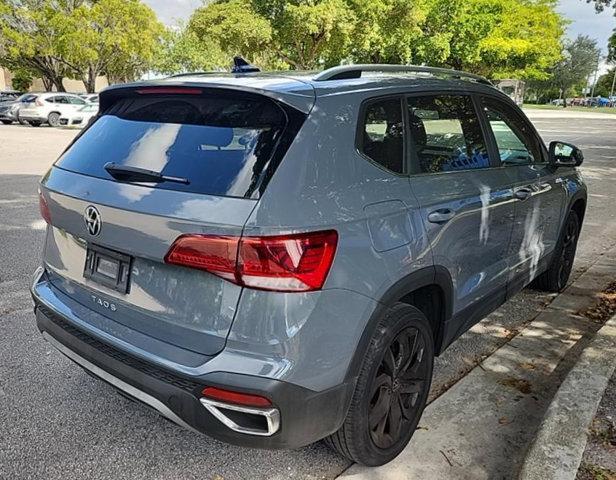 used 2022 Volkswagen Taos car, priced at $17,900