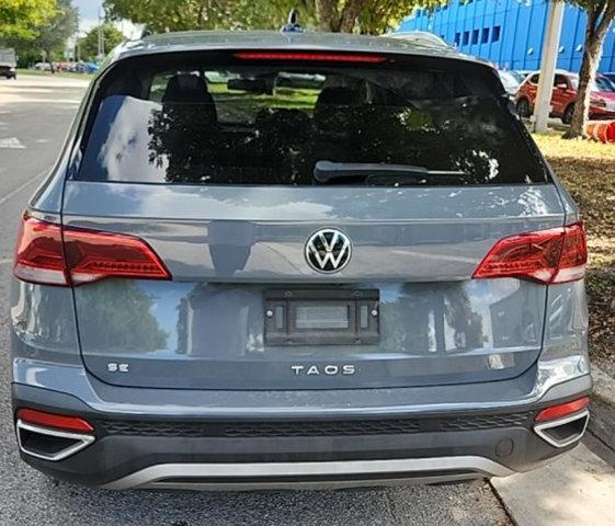 used 2022 Volkswagen Taos car, priced at $17,900