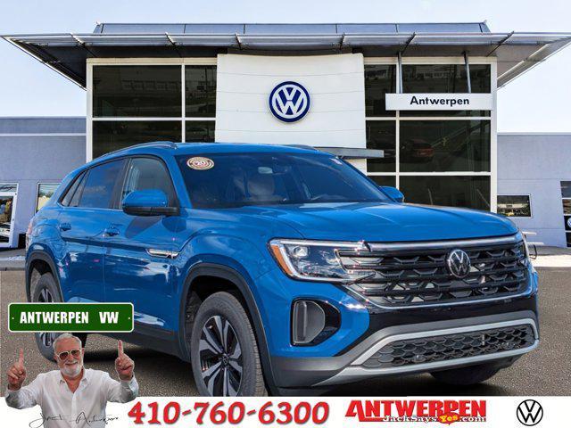 new 2025 Volkswagen Atlas Cross Sport car, priced at $37,500