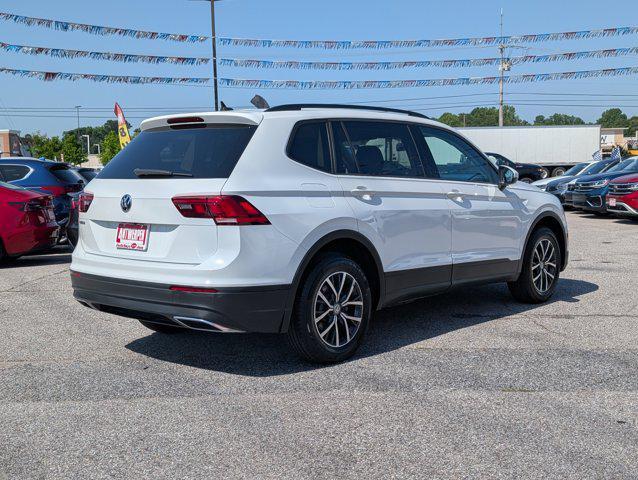 used 2021 Volkswagen Tiguan car, priced at $21,500