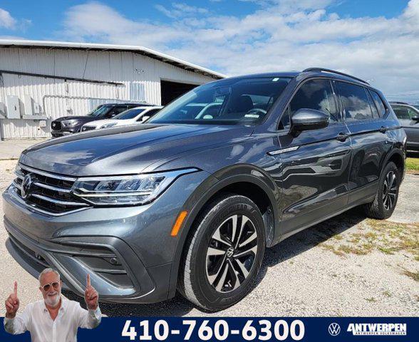 used 2022 Volkswagen Tiguan car, priced at $17,500