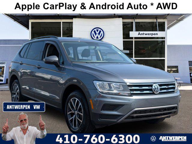 used 2021 Volkswagen Tiguan car, priced at $18,364