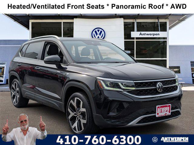 used 2022 Volkswagen Taos car, priced at $23,000