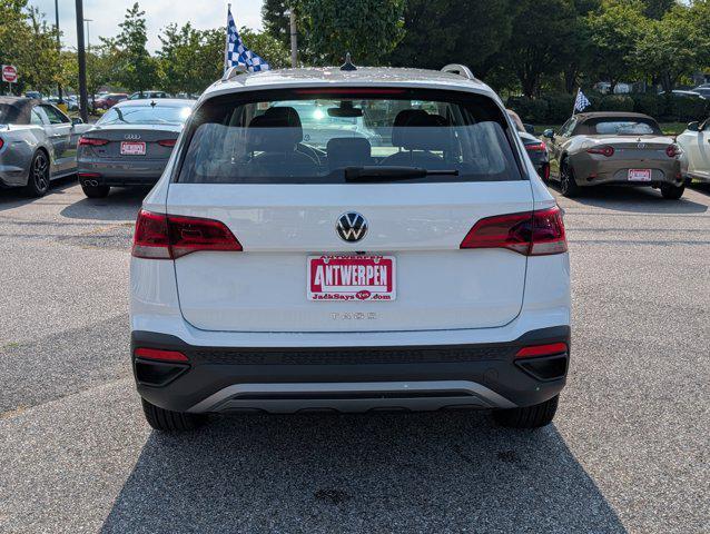 used 2024 Volkswagen Taos car, priced at $20,500