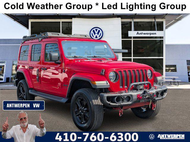 used 2020 Jeep Wrangler Unlimited car, priced at $21,480
