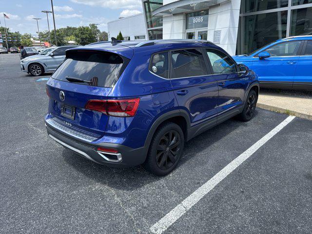 used 2023 Volkswagen Taos car, priced at $22,644
