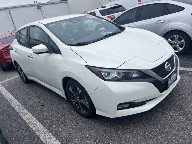 used 2021 Nissan Leaf car, priced at $9,332