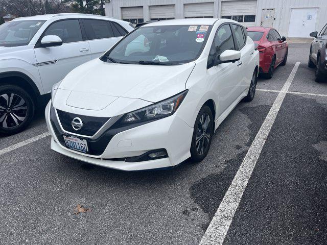 used 2021 Nissan Leaf car, priced at $9,332