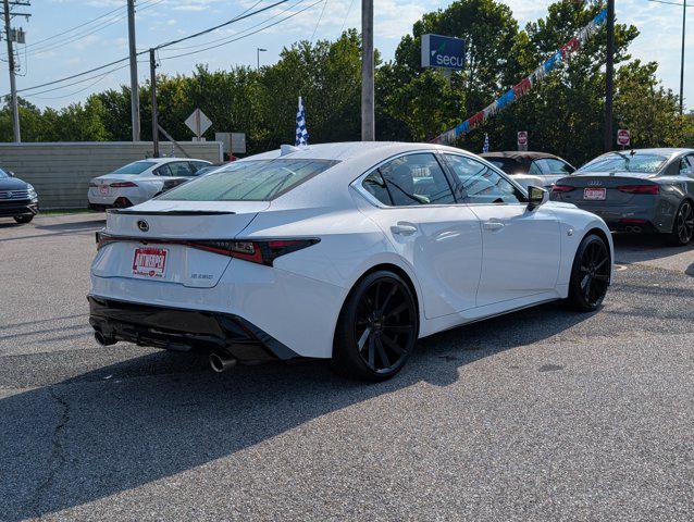 used 2023 Lexus IS 350 car, priced at $40,500