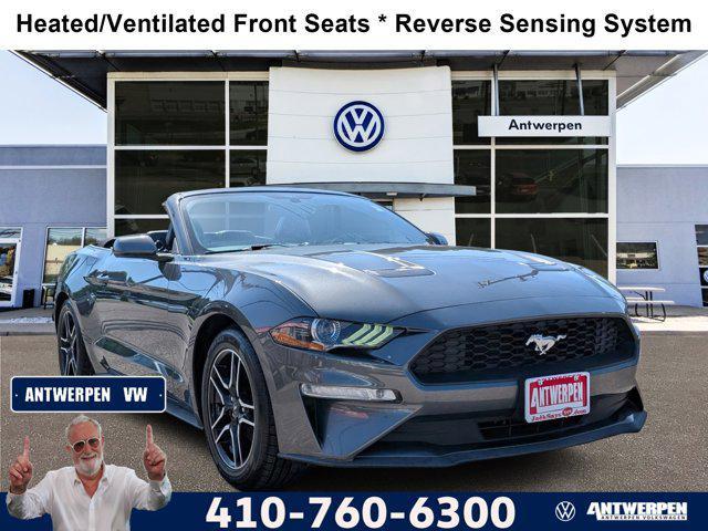used 2018 Ford Mustang car, priced at $17,849