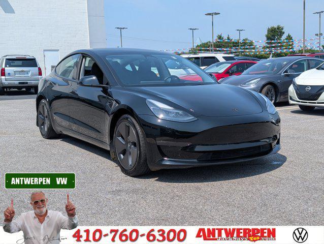 used 2023 Tesla Model 3 car, priced at $29,358