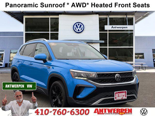 used 2022 Volkswagen Taos car, priced at $21,970