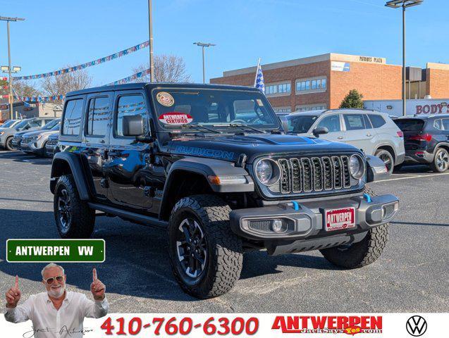 used 2024 Jeep Wrangler 4xe car, priced at $38,500