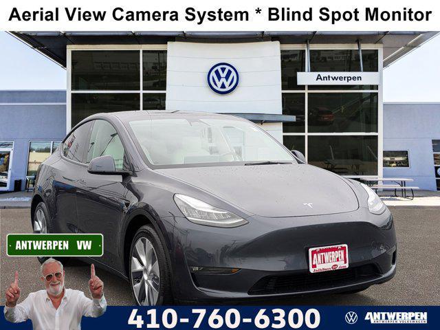 used 2021 Tesla Model Y car, priced at $24,200