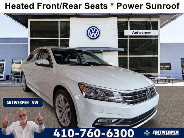 used 2018 Volkswagen Passat car, priced at $24,000