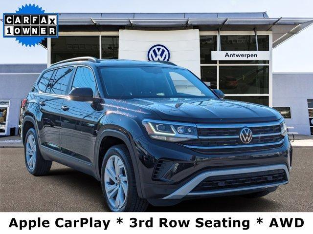 used 2021 Volkswagen Atlas car, priced at $25,690