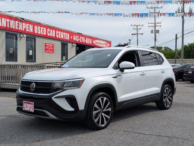 used 2022 Volkswagen Taos car, priced at $22,388