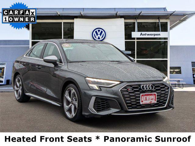 used 2022 Audi S3 car, priced at $36,950